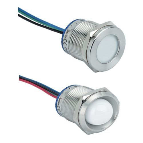 Voyant à LED - SVEM22 series - Lettel - fileté / monté sur panneau / auto-extinguible