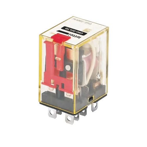 Relais électromécanique 48 Vcc - CRU-2C series - Lettel - 24 Vca / 230 Vca / 12 Vcc