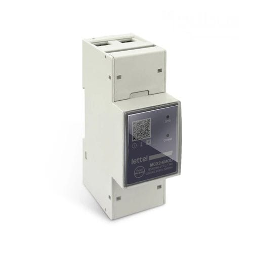 Compteur d'énergie électrique monophasé - MCX2-6W series - Lettel - sur rail DIN / intelligent / WiFi