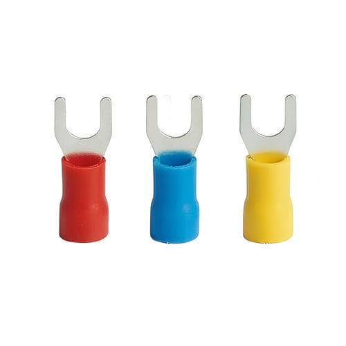 Cosse de câble à fourche - DIT2 series - Lettel - à vis / isolée / en cuivre
