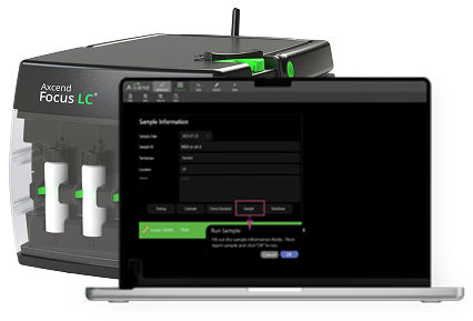 Chromatographe UHPLC - FocusAnalyze™ - Axcend - de laboratoire / de process / pour applications pharmaceutiques