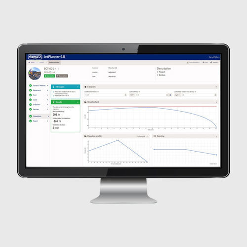 Progiciel de gestion de projet - JETPLANNER&trade; 4.0 - Vetter GmbH Kabelverlegetechnik - d'analyse / de visualisation / de reporting