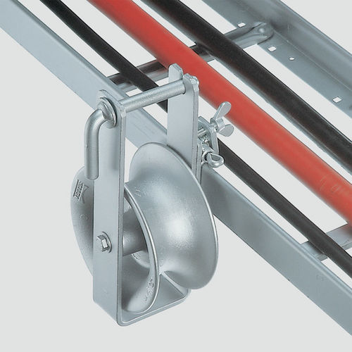 Rouleau pose câble avec rouleau en aluminium - PRK 140 - Vetter GmbH Kabelverlegetechnik