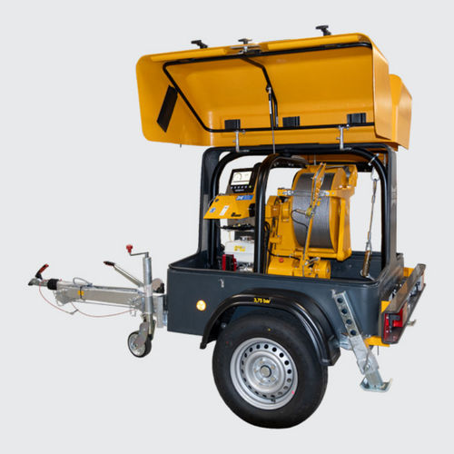 Treuil à cabestan électrique - TL 2019 DR73/MP - Vetter GmbH Kabelverlegetechnik - pour câble / à corde