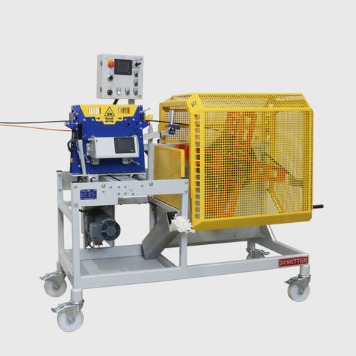 Machine de bobinage de câbles - DE 30SF - Vetter GmbH Kabelverlegetechnik - de fils / pour bobine à fibre optique / automatique