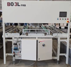 Système de manutention automatique - B0 3L - Phototrade S.r.l. - pour module photovoltaïque / pour panneau solaire / pour verre de casque de soudage