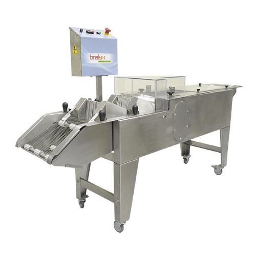 Enrobeuse-paneuse en continu - EMPANAMIX PLUS CYLINDRICAL - Bralyx - automatique / de farine / à l'œuf