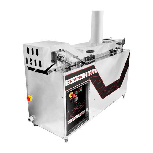 Friteuse industrielle en continu - Bralyx - de légumes / pour snacks / électrique