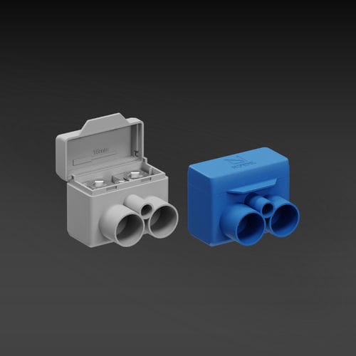 Connecteur d'alimentation électrique - NLPT2 series - NORDEL - en cuivre / en aluminium / en polyamide