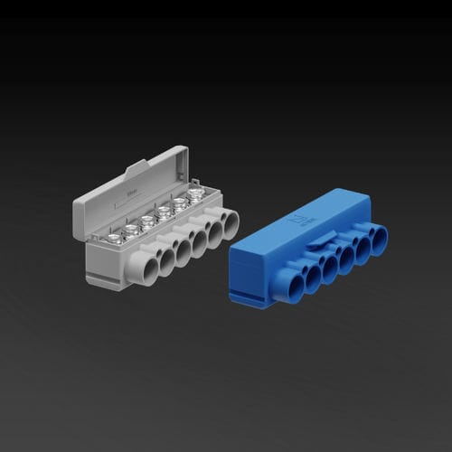Connecteur d'alimentation électrique - NLPT6 series - NORDEL - en cuivre / en aluminium / en polyamide