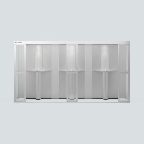 Cabine fumeur à filtre HEPA - SF Square - Qleanair - à charbon actif