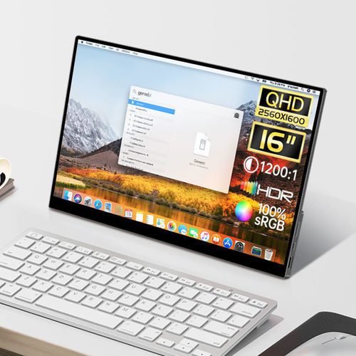 Moniteur IPS LCD - ZP16 - Ansenke Electronics CO.,LTD - tactile / à écran tactile multi-points / à LED