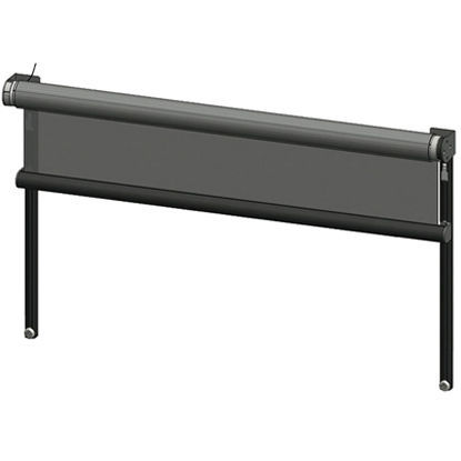 Store enrouleur - AMS-550 - Auto-Motion Shade Inc. - motorisé / en polyester / 12-24V