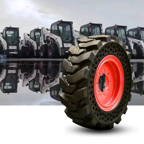 Pneu industriel - 10-16.5 ( 31&times;10-16 ) - Geelanter Solid Tires Co., Ltd., - pour chargeuse compacte / 16" / à bandage plein