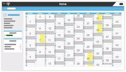 Logiciel de calcul - Leave and absences - KELIO - de gestion des ressources humaines / de gestion des temps / de gestion du personnel