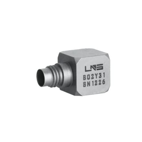 Accéléromètre triaxial - B02Y31 - LNS Dynamics LLC - IEPE / adhésif / à usage général