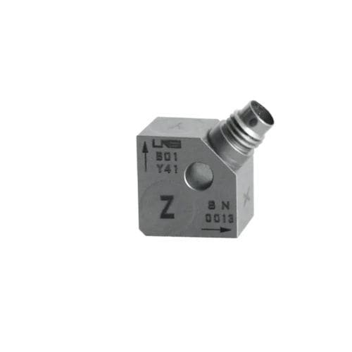 Accéléromètre avec passage au centre - B02Y41 - LNS Dynamics LLC - triaxial / IEPE / à usage général