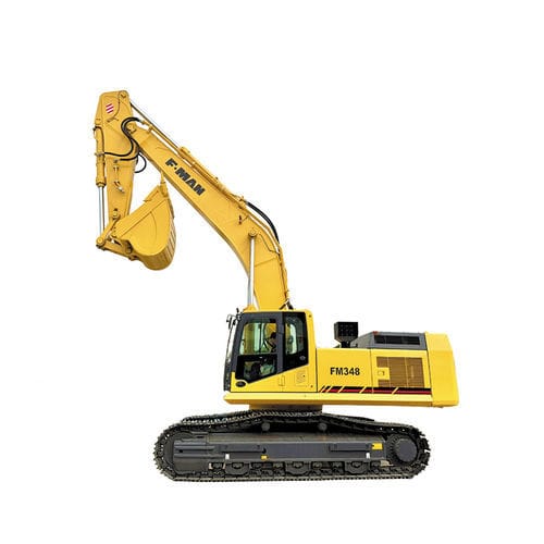 Pelleteuse lourde - FM348 - Xuzhou FMAN Construction Machinery Manufacture Co., Ltd. - sur chenilles / diesel / pour mines et carrières