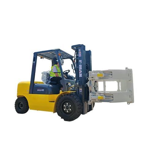Chariot élévateur à moteur diesel - CPCD45 - Xuzhou FMAN Construction Machinery Manufacture Co., Ltd. - à conducteur porté assis / pour usage extérieur / pour entrepôt
