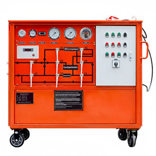 Unité de service de gaz SF6 compacte - UHV-625 - Wuhan UHV Power Technology Co.,Ltd. - mobile / pour stockage de SF6 gazeux et liquide / pour récupération de gaz SF6