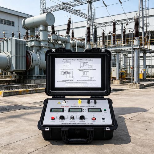 Appareil de mesure de résistance d'isolement portable - GM series - Wuhan UHV Power Technology Co.,Ltd.