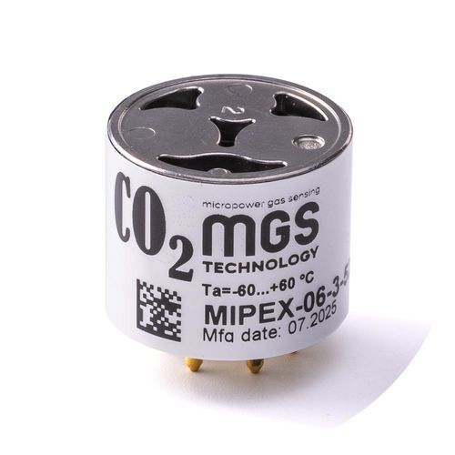 Capteur de CO2 NDIR - MIPEX-06 [CO2] - MGS Technology - infrarouge / numérique / UART