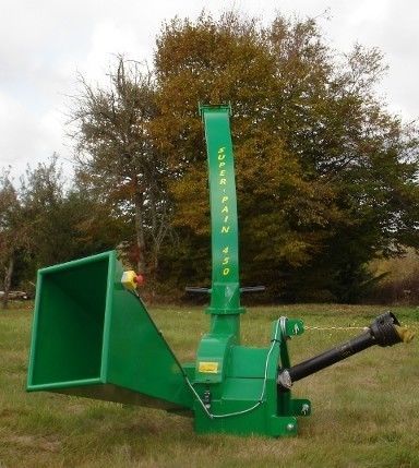 Broyeur de branches monté sur tracteur - SUPER-PAIN 450 T - EQUIPE JEAN PAIN SARL