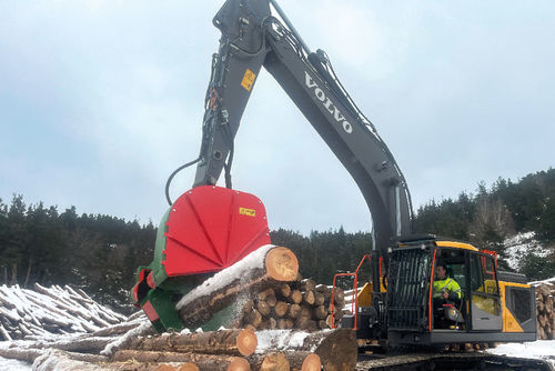 Pince pour grue forestière - GSC60-80 - Dehard