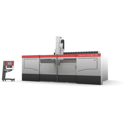 Centre d'usinage CNC 5 axes - SPIDER - Houfek a.s. - vertical / pour aluminium / pour composites