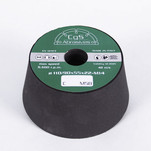 Meule en coupe - CgS Abrasives - de finition / de chanfreinage / de rodage