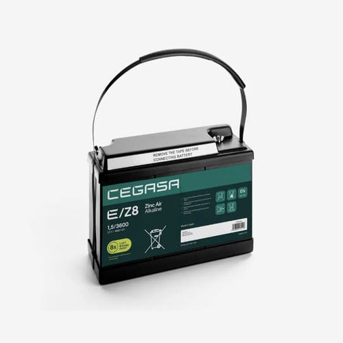 Batterie zinc-air - E/Z8 1,5/3600 - Cegasa Energía SLU - rectangulaire / 1.5 V / pour éclairage de secours