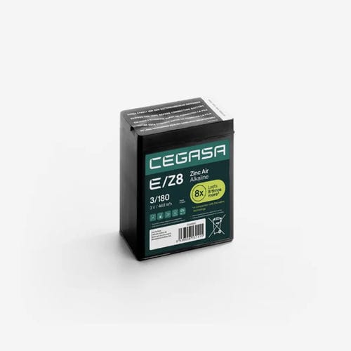 Batterie zinc air alcalin - E/Z8 3/180 - Cegasa Energía SLU - rectangulaire / 3 V / industrielle
