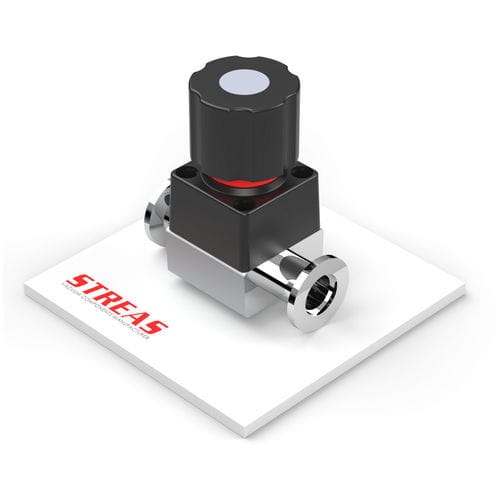 Vanne à membrane - VML series - Streas srl - manuelle / de régulation / en ligne