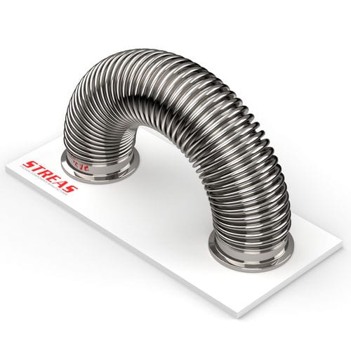 Assemblage de tuyau flexible industriel - FR series - Streas srl - en acier