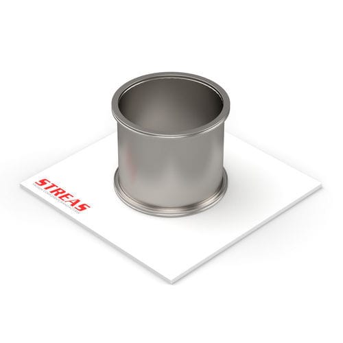 Raccord pour le vide - D63ISOK-88-4 - Streas srl - à bride / ISO / en acier inox