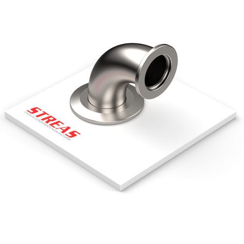 Coude de tuyauterie en acier inoxydable - 90CR series - Streas srl - 90°