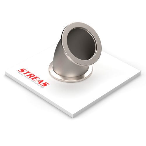 Coude de tuyauterie en acier inoxydable - 45C10KF-4 - Streas srl - 45°