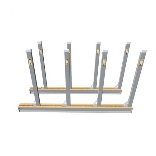 Ratelier de stockage en acier - ABR01 - AARDWOLF INDUSTRIES LLC