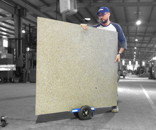 Chariot de transport - AST01 - AARDWOLF INDUSTRIES LLC - de manutention / en métal / pour plaque de béton