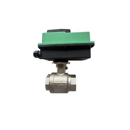 Vanne à boisseau sphérique - VBI2E series - Regulation France - électrique / pour gaz / pour moteur