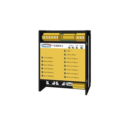 Automate sur rail DIN - E-DDC2.3 - Regulation France - sorties numériques / RS485 / avec interface Ethernet
