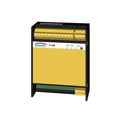 Automate sur rail DIN - F-AI6 - Regulation France - sorties analogiques / sur réseau Ethernet / tension