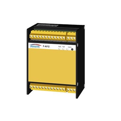 Automate sur rail DIN - F-AI12 - Regulation France - entrées analogiques / sorties / sur réseau Ethernet