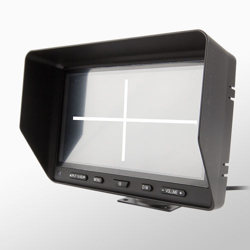 Moniteur pour véhicule - LCM 703QHD - ROSHO Automotive Solutions GmbH - 7" / 800 x 480 / encastrable