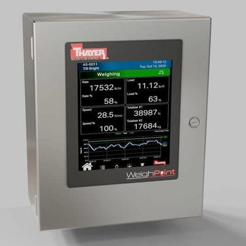 Indicateur de pesage numérique - WeighPoint&reg; - Thayer Scale - avec afficheur graphique LCD / avec écran tactile / encastrable