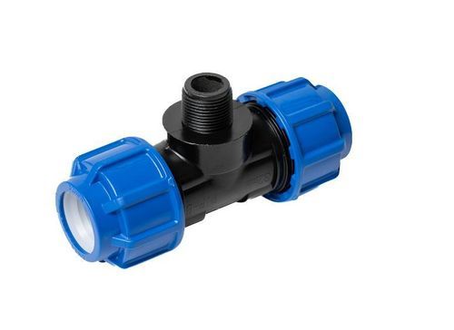 Raccord hydraulique - TE341 series - NEISCO FOR MODERN WATER SYSTEMS PRODUCTION - fileté / à compression / en T
