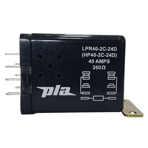Relais électromécanique DC - HP 40 - PLA Components - AC / 3NO / 1NO