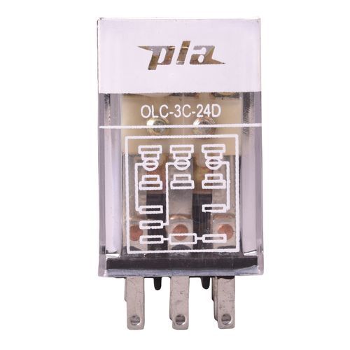 Relais électromécanique 24 Vcc - MCC-O - PLA Components - 2NO/NF / pour machine-outil