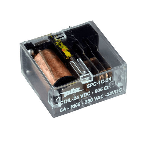 Relais électromécanique DC - SPC - PLA Components - AC / 1NO/NF / miniature