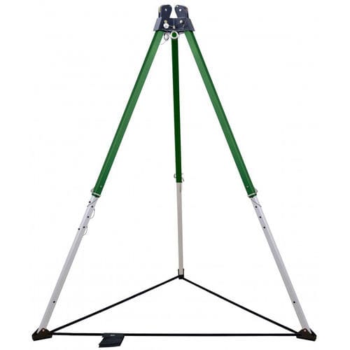 Chèvre-tripode en aluminium - FA6010100 - Kratos safety - avec treuil